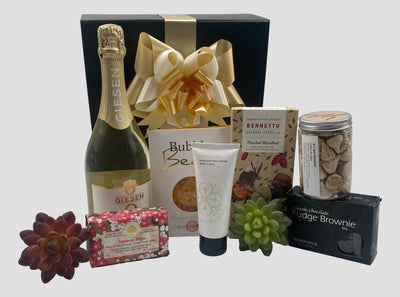 Celebration Gift Boxes, Bubbles, Chocolate and Body Products