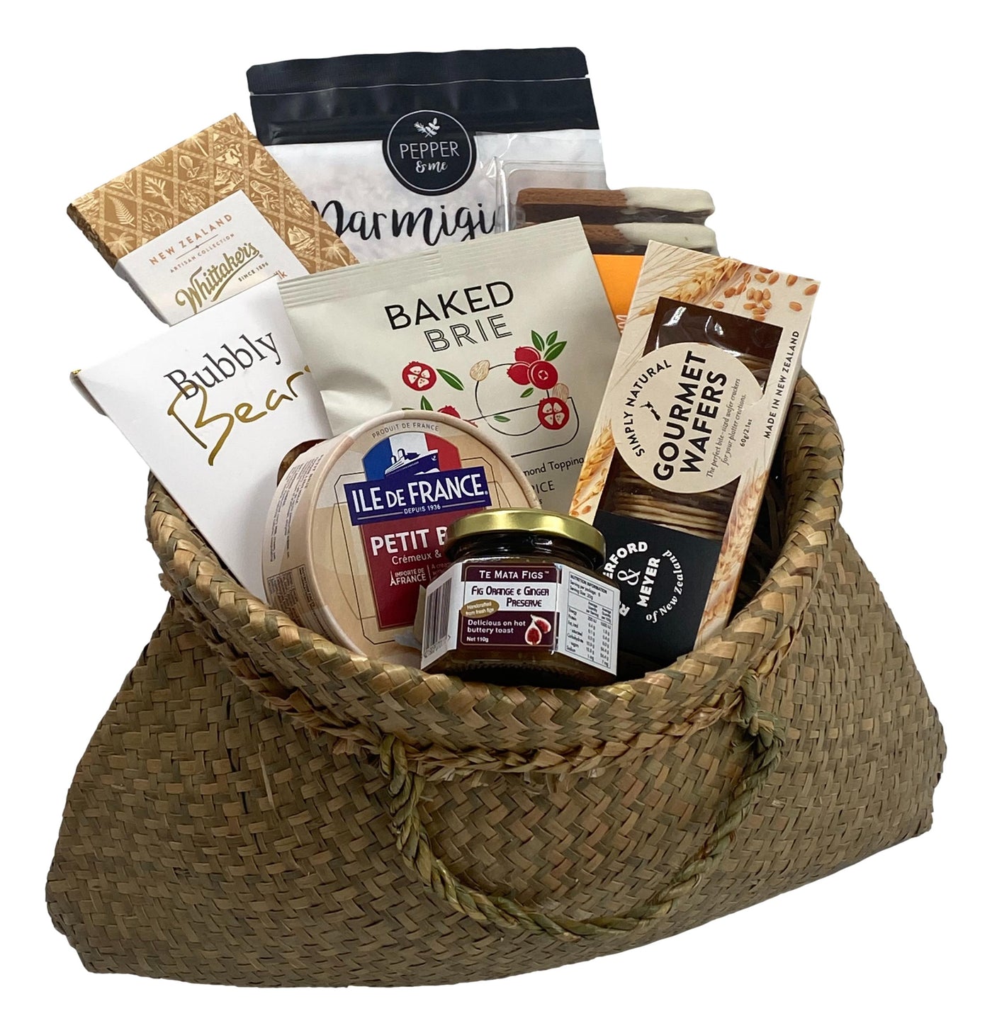 NZ Gift Baskets, Cheese, Savoury and Sweet Food
